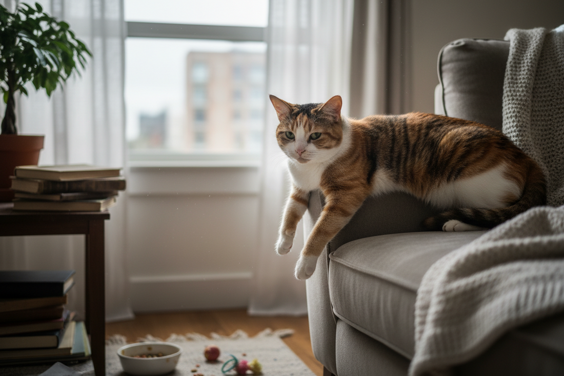 5 señales de que tu gato se aburre en casa (y cómo solucionarlo hoy)