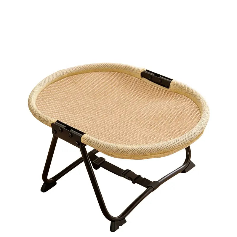 Foldable and Portable Pet Cot for Cats and Dogs, Elevated Pet Bed for Cats and Dogs - Breathable Fabric Blanket, Suitable for Indoor and Outdoor Use by Small and Medium-Sized Pets, with a Weight Capacity of 30Kg for Cats and Dogs