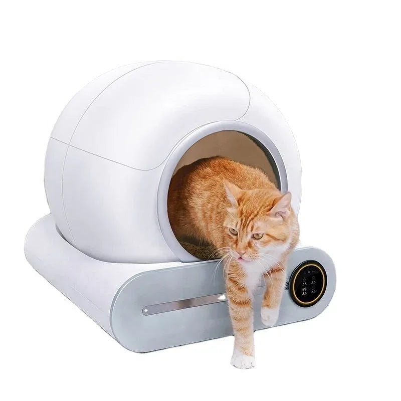 Arenero Automático Inteligente para Gatos con App WiFi — Gran Capacidad