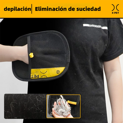 Guantes Quitapelos Electrostáticos para Perros y Gatos — Reutilizables