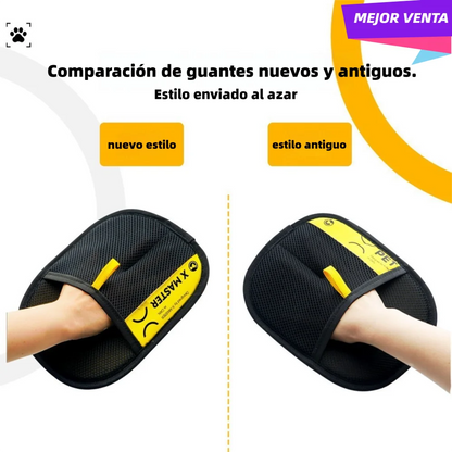 Guantes Quitapelos Electrostáticos para Perros y Gatos — Reutilizables