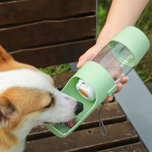 Botella De Agua Portátil Para Perros Y Gatos 500 ml