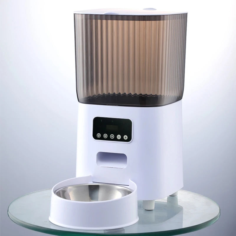 Comedero Automático con Cámara WiFi 5L para Perros y Gatos