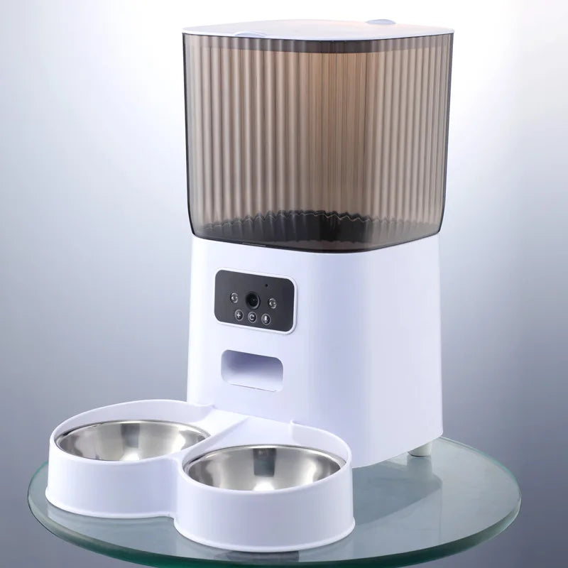 Comedero Automático con Cámara WiFi 5L para Perros y Gatos