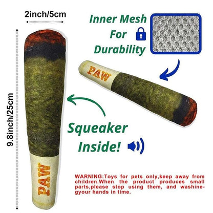 Juguete de Peluche con Sonido para Perros — Resistente a Mordiscos